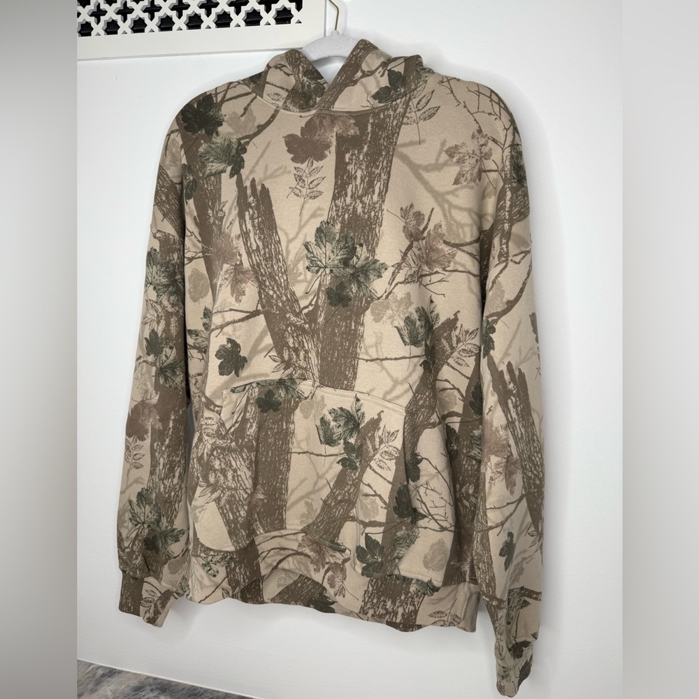 Abercrombie & Fitch Essential Popover Hoodie - Camo